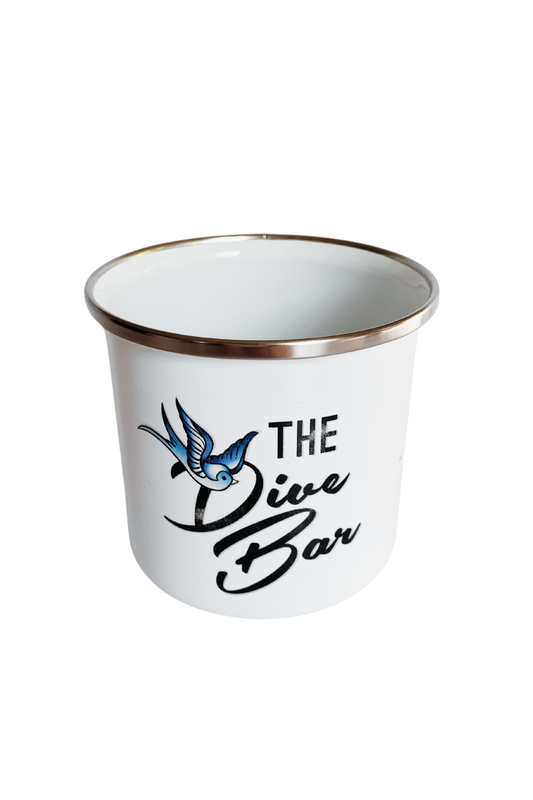 Dive Bar Enamel Mug